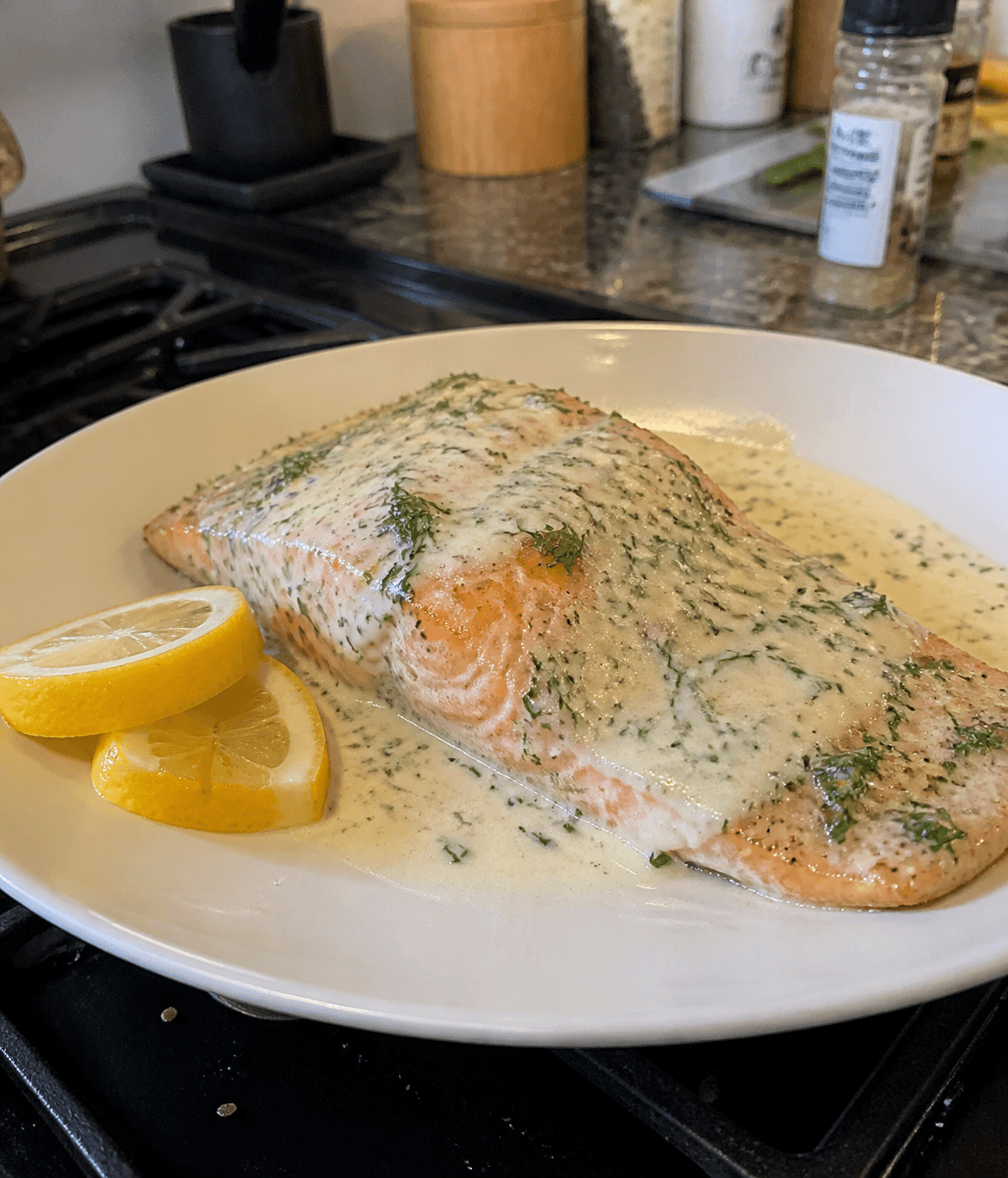 Creamy Lemon Dill Salmon