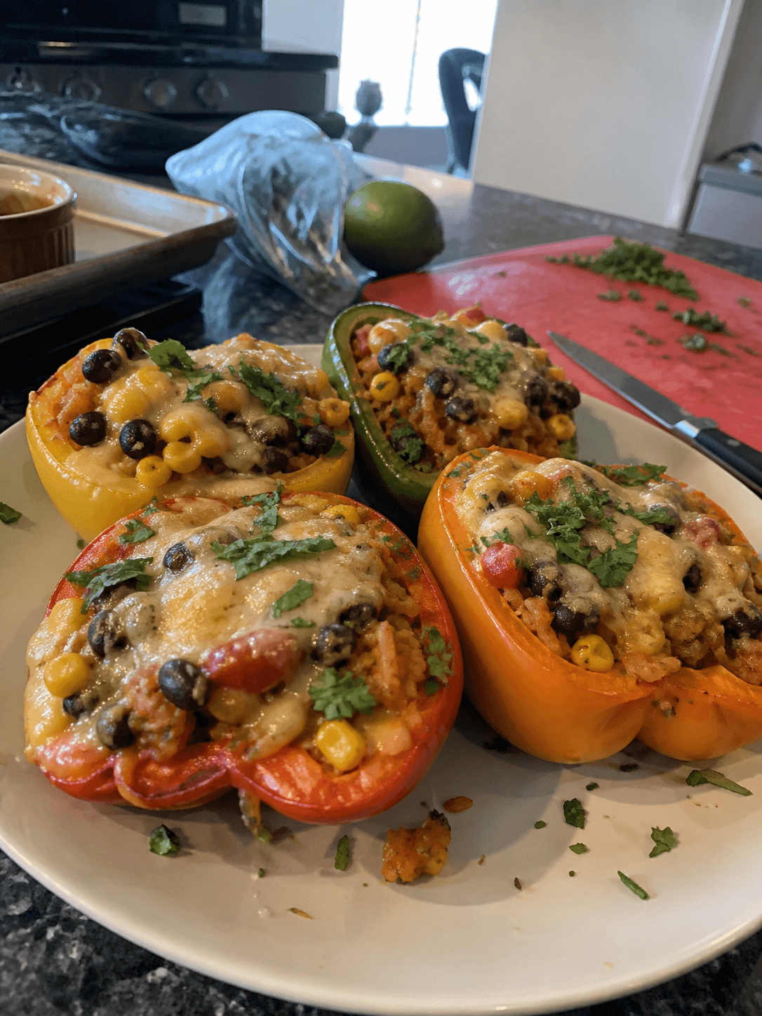 Hearty Southwest Stuffed Peppers