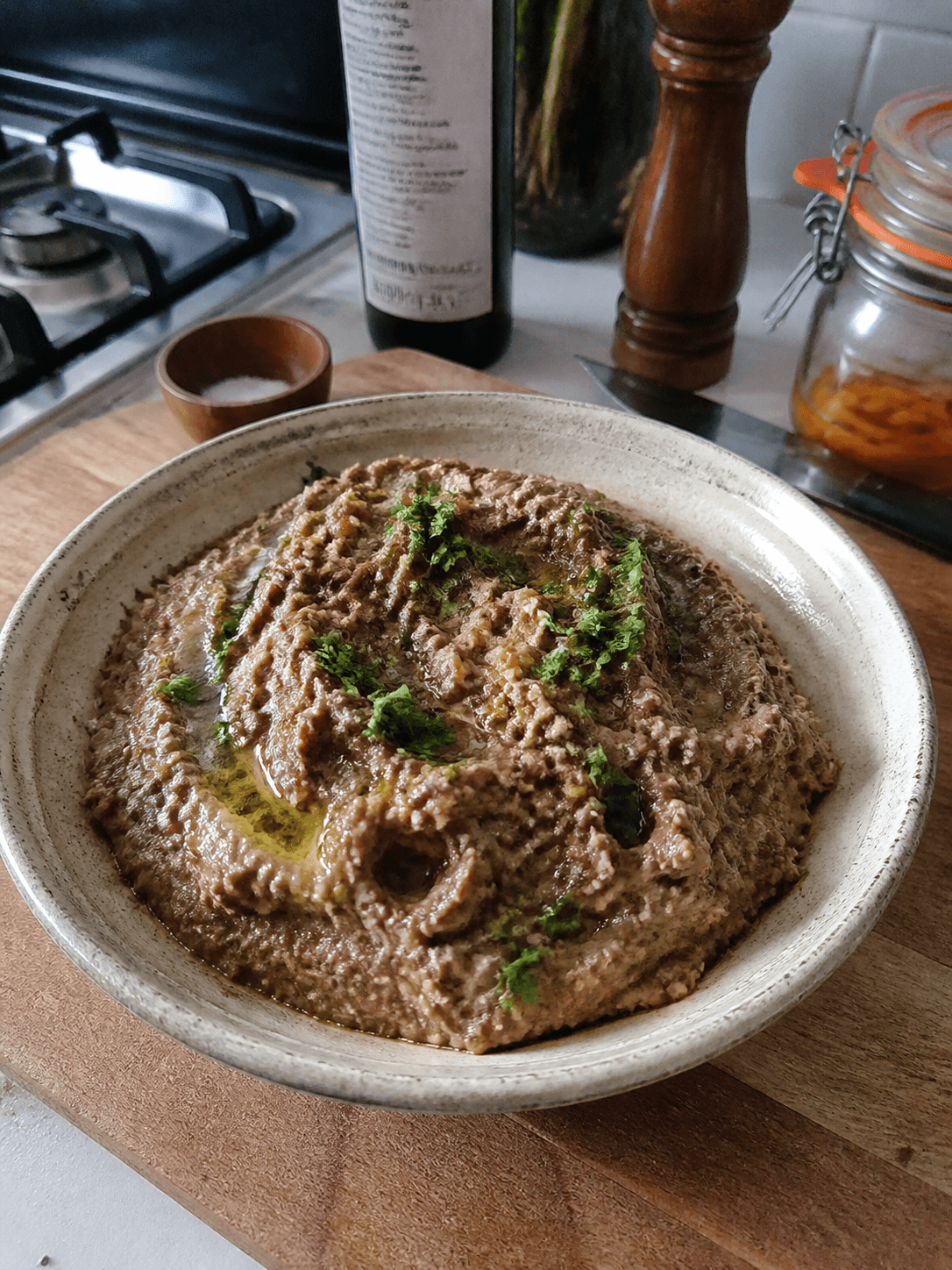 Mediterranean Lentil Walnut Pate