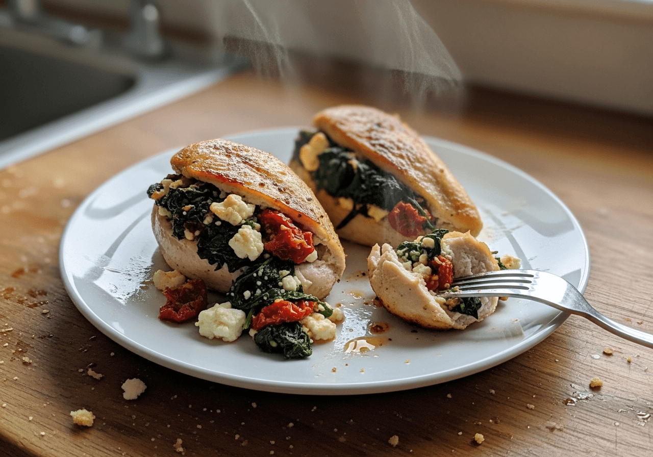 Mediterranean Stuffed Chicken Breast