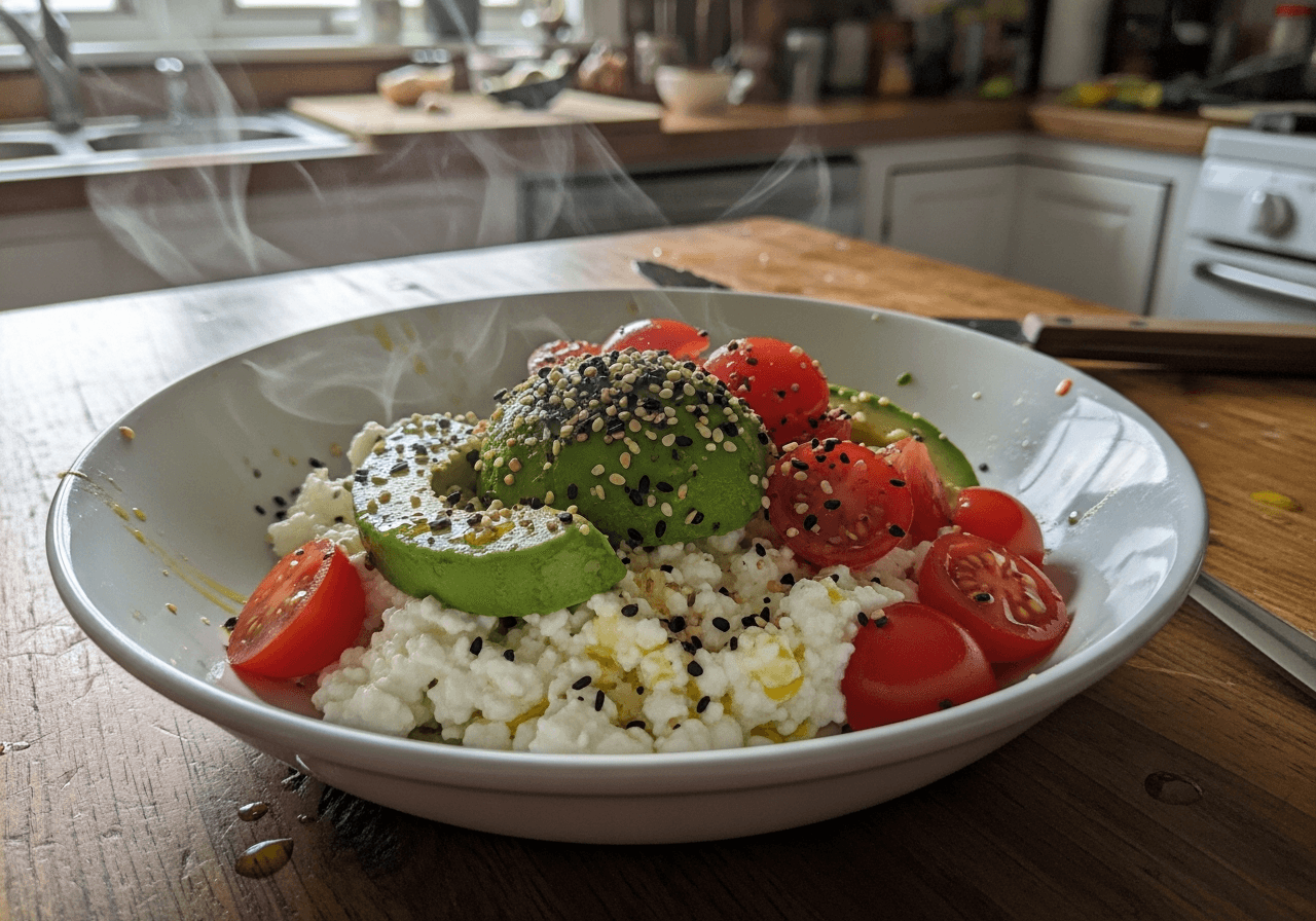 Speedy Cottage Cheese Power Bowl
