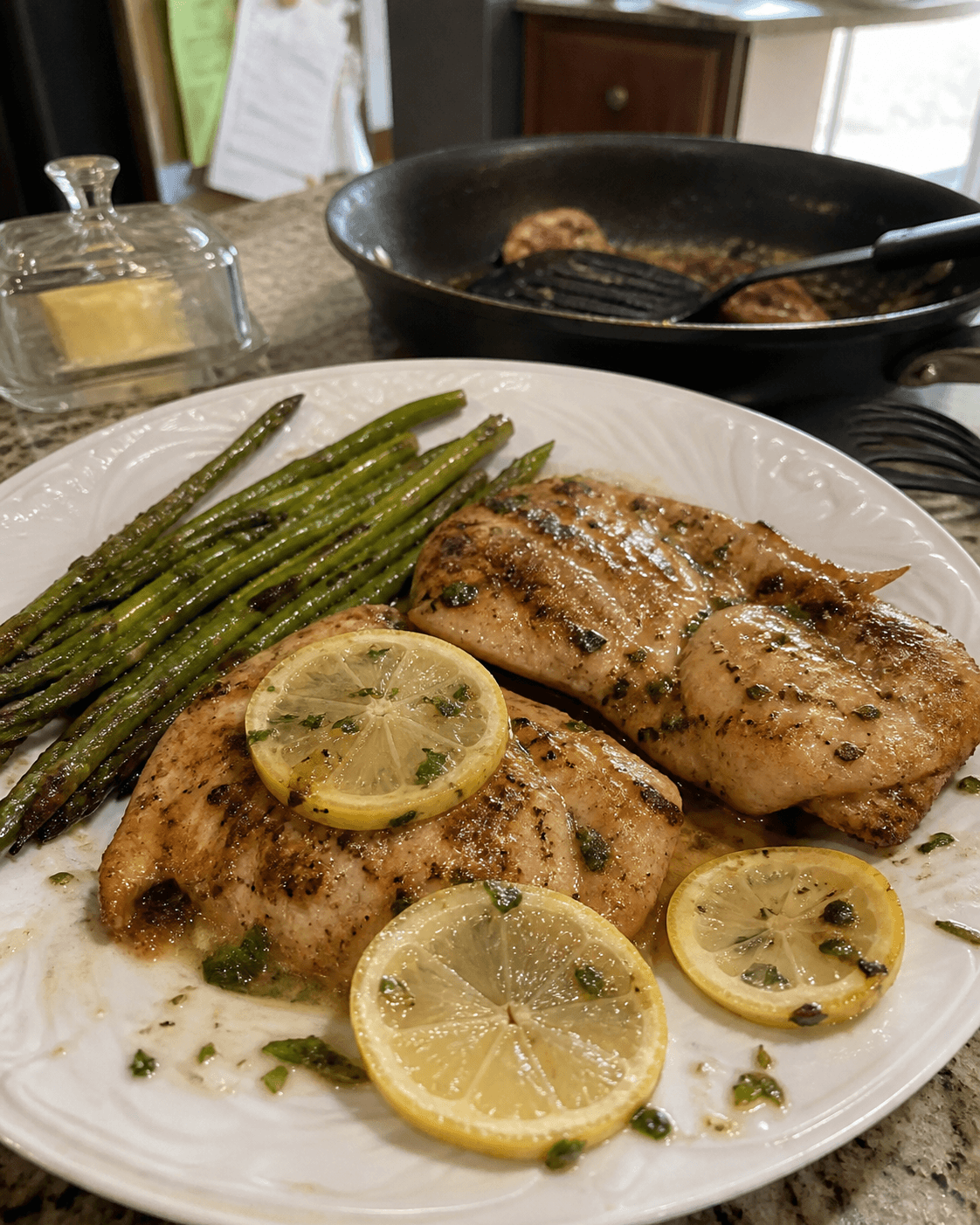 Zesty Lemon Chicken with Asparagus